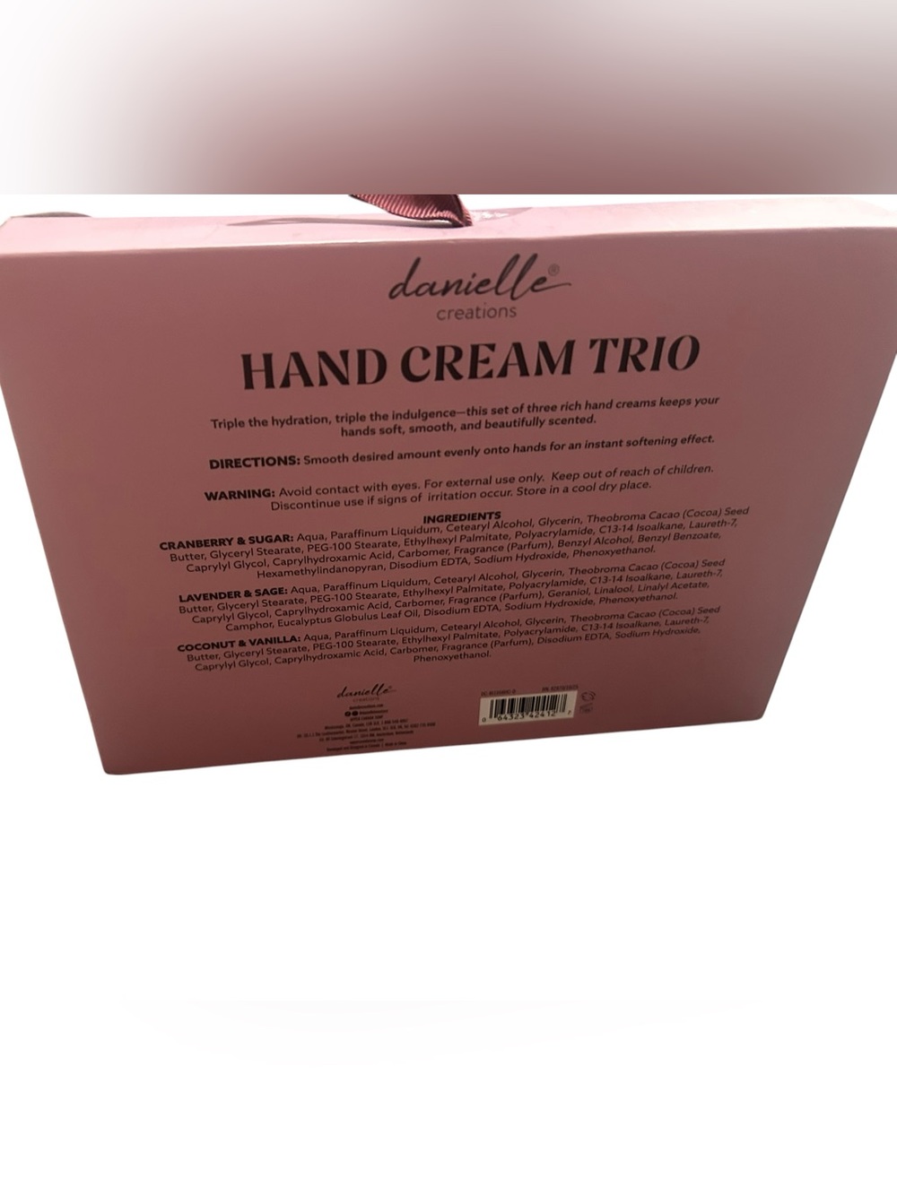 Lavender & Sage Hand Cream - Pink - Picture 2 of 2